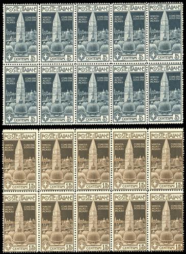 1912 - Campanile di Venezia, serie ... 