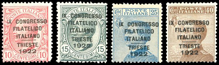 1922 - Congresso Filatelico, ... 
