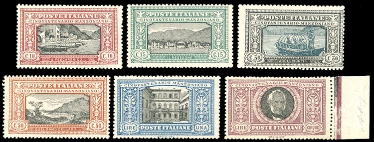 1923 - Manzoni, serie completa ... 
