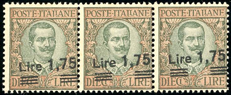 1924 - 1,75 lire su 10 lire ... 