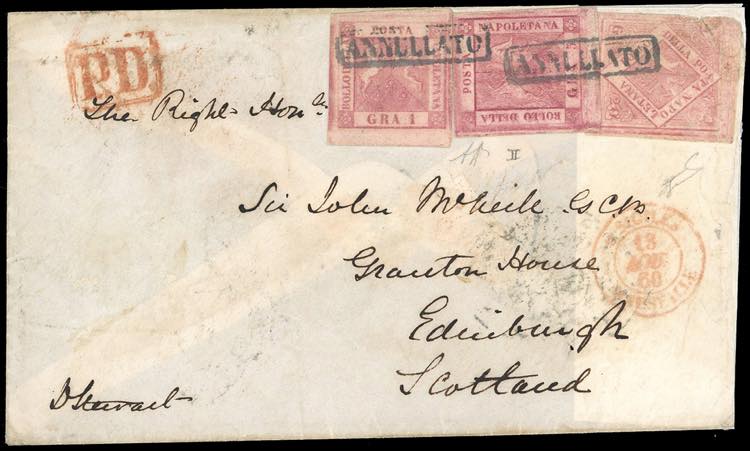 1860 - 20 grana rosa chiaro, ... 