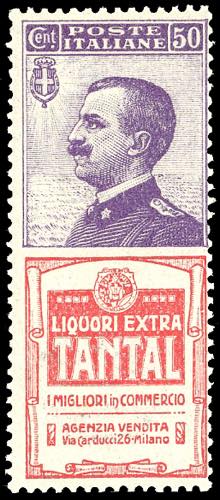 1924 - 50 cent. Tantal (18), ... 