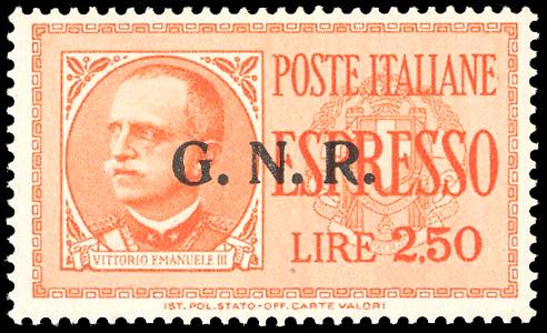ESPRESSI 1944 - 2,50 lire, ... 