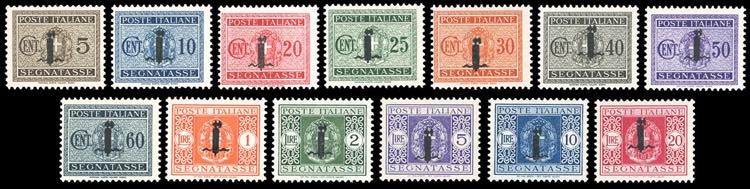 SEGNATASSE 1944 - Soprastampati ... 