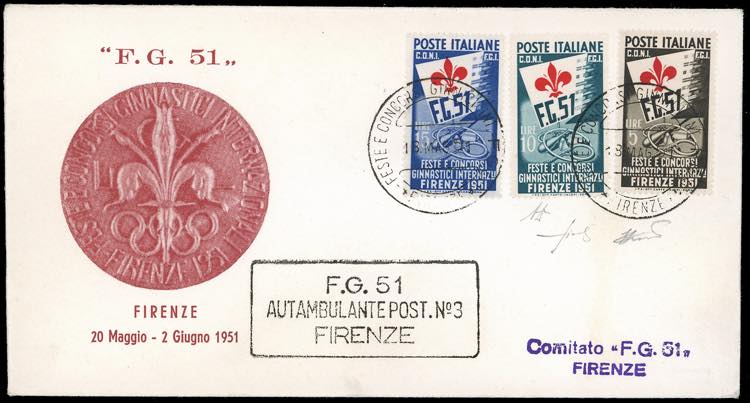 1951 - Ginnici, serie completa ... 