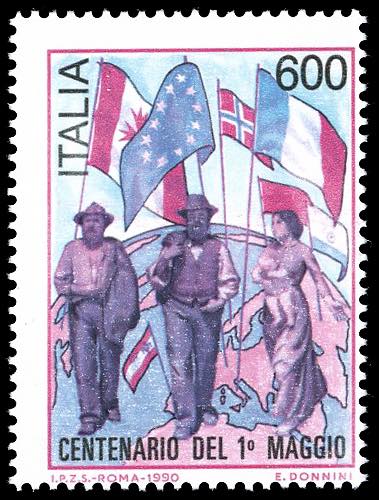 1990 - 600 lire I maggio rosso, ... 