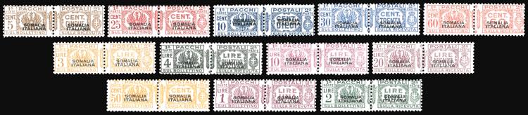 PACCHI POSTALI 1928/41 - Fascio al ... 