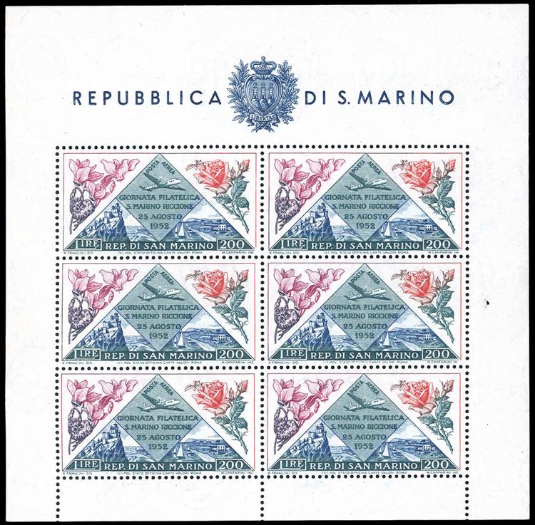 1952 - 200 lire Fiori-Giornata ... 