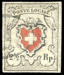 SVIZZERA POSTE FEDERALI 1850 - 2 ... 