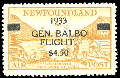 NEWFOUNDLAND AIRMAIL-BRITISH ... 