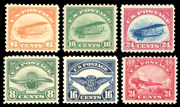 STATI UNITI POSTA AEREA 1918/1923 ... 