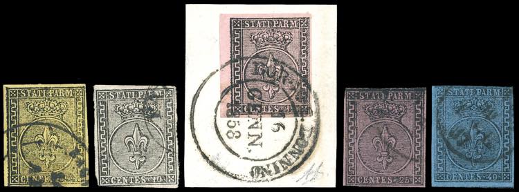 1852 - Prima emissione, serie ... 