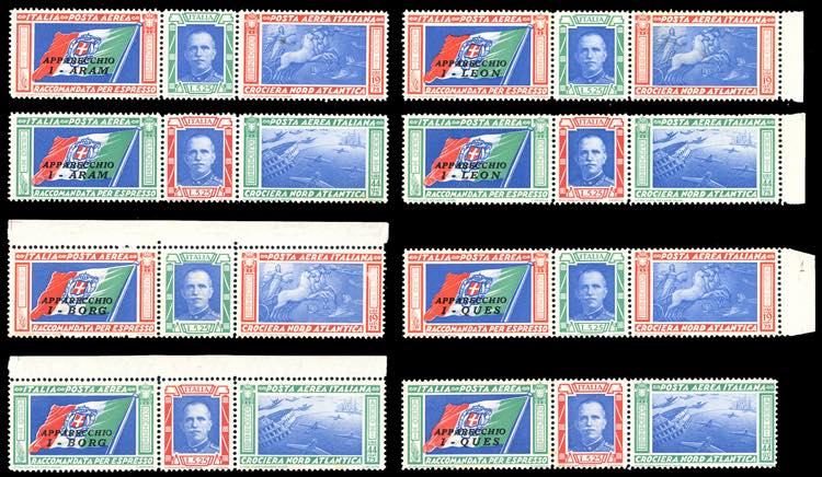 REGNO DITALIA POSTA AEREA 1933 - ... 