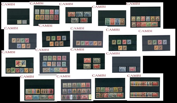 GERMANIA REICH E COLONIE 1872/1945 ... 