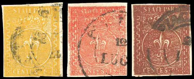 1853/55 - Seconda emissione, serie ... 