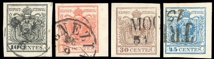 1854/1857 - Carta a macchina, ... 