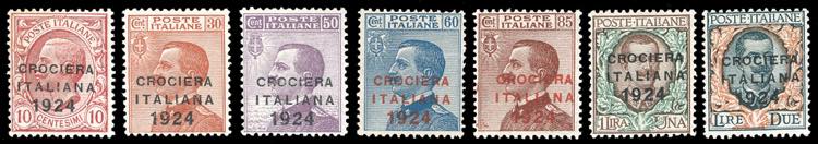 1924 - Crociera Italiana, serie ... 