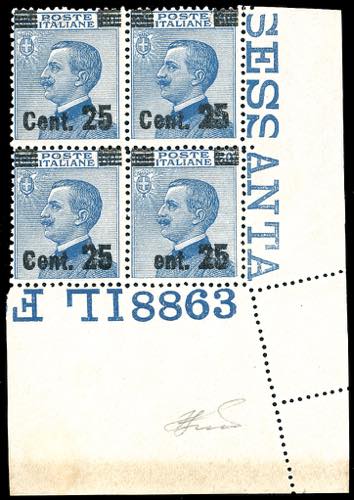 1924 - 25 cent. su 60 cent., ... 