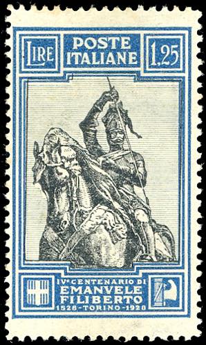 1928 - 1,25 lire Emanuele ... 
