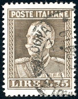 1929 - 1,75 lire bruno Vittorio ... 