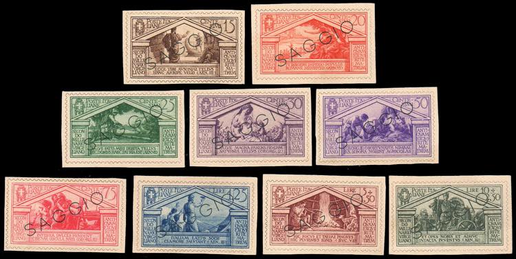 1930 - Virgilio (282/290), serie ... 