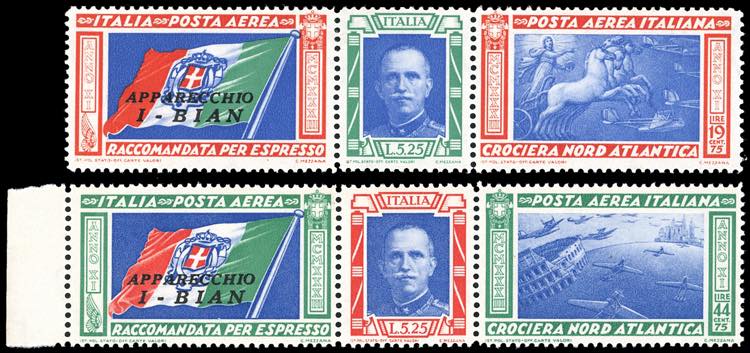 1933 - Trittici I-BIAN, serie ... 