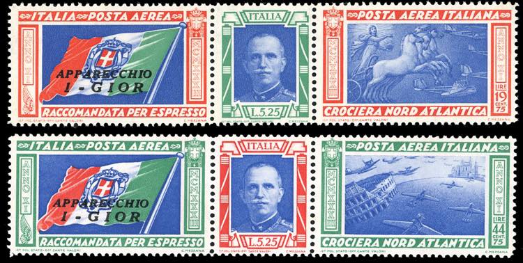 1933 - Trittici I-GIOR, serie ... 