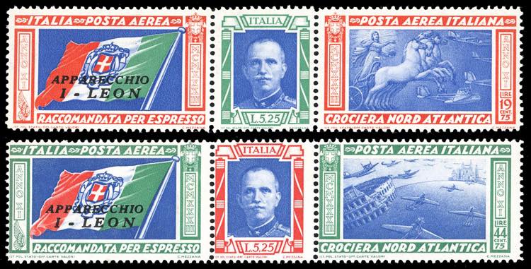 1933 - Trittici I-LEON, serie ... 