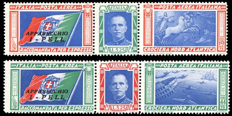 1933 - Trittici I-PELL, serie ... 