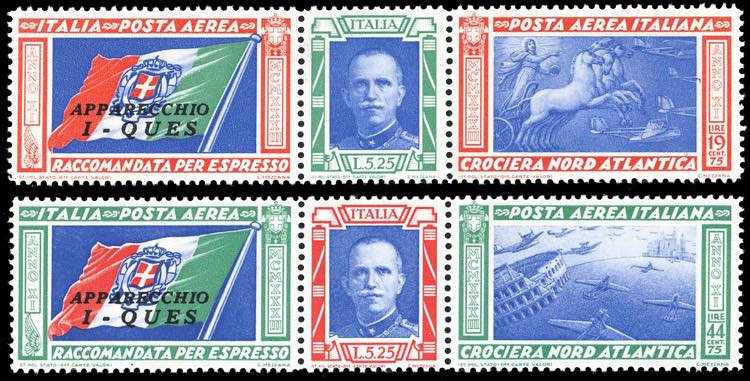 1933 - Trittici I-QUES, sereie ... 