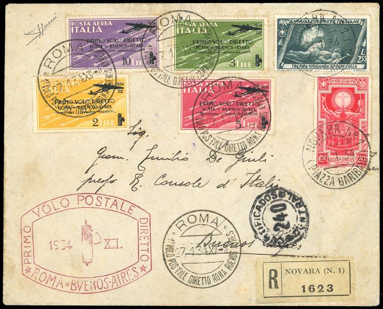 1934 - Volo Roma-Buenos Aires, ... 