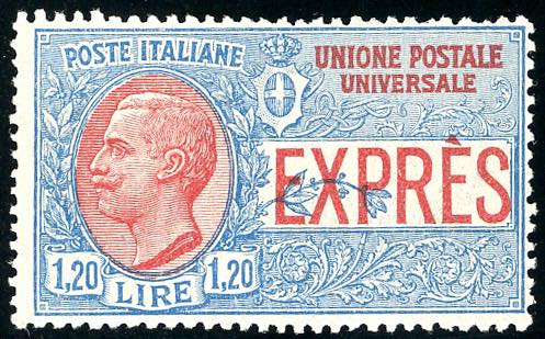 1922 - 1,20 lire, non emesso (8), ... 