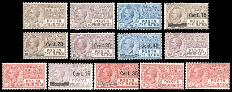 1913/28 - Le prime cinque ... 