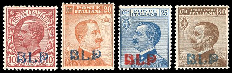 1921 - Soprastampati BLP, I tipo, ... 