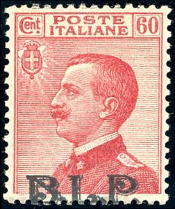 1922/23 - 60 cent. carminio ... 