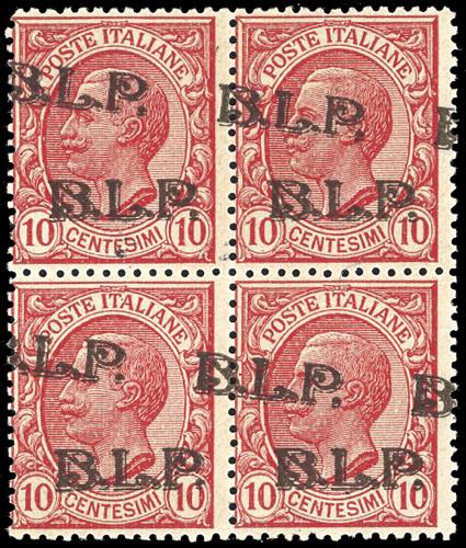 1923 - 10 cent. doppia soprastampa ... 