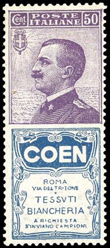 1924 - 50 cent. Coen (10), ben ... 