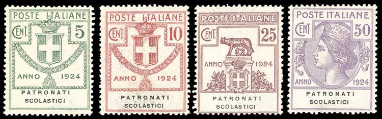 PATRONATI SCOLASTICI 1924 - Serie ... 