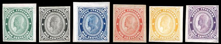 1862 - 2 cent. saggio Pellas ... 