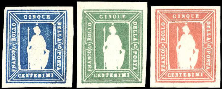 1862 - 5 cent. saggi Thermignon ... 