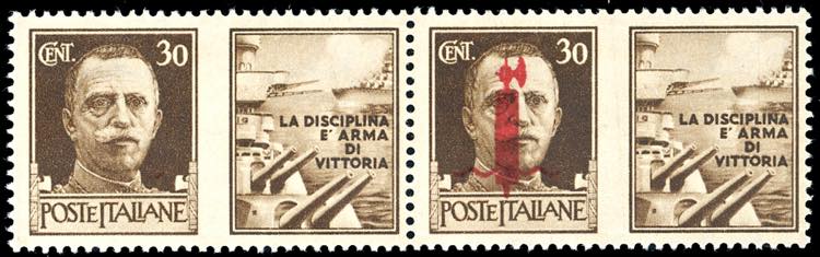 1944 - 30 cent. Marina, coppia ... 