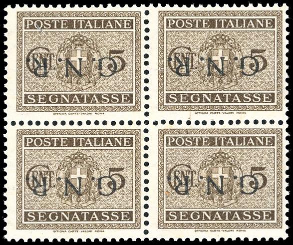 1944 - 5 cent. soprastampa G.N.R. ... 