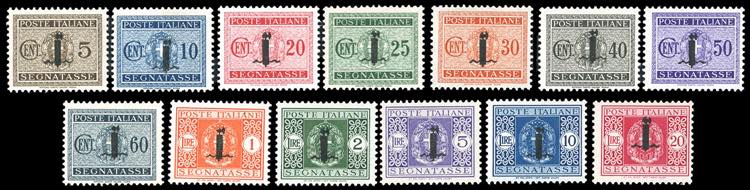 1944 - Soprastampati fascetto, ... 