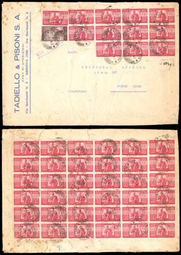 1947 - 100 lire carminio vivo ... 