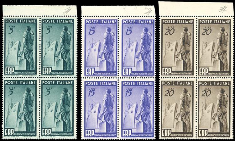 1949 - ERP, serie completa ... 