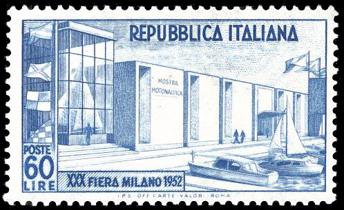 1952 - 60 lire Fiera di Milano, ... 