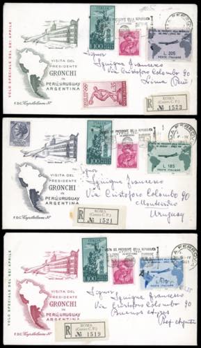 1961 - 205 lire Gronchi rosa ... 