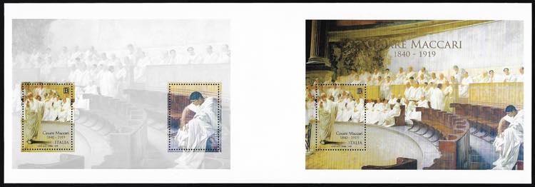 2019 - Foglietto Maccari, nuovo, ... 