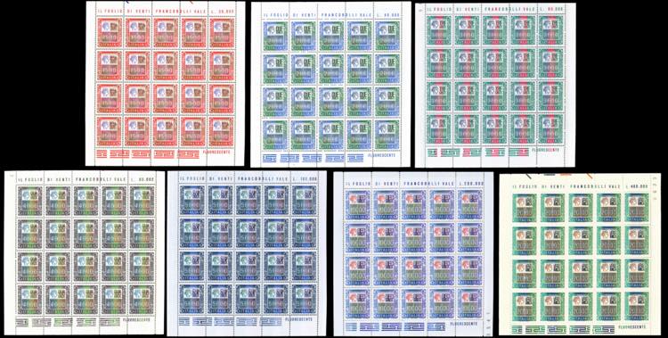 1978/87 - Alti valori, serie ... 