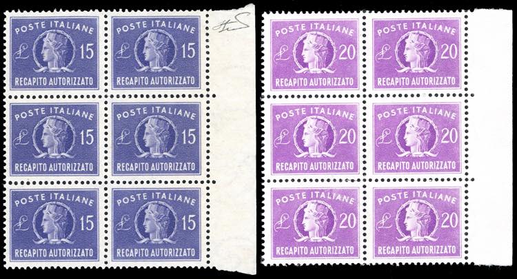 1949/52 - 15 lire e 20 lire, ... 